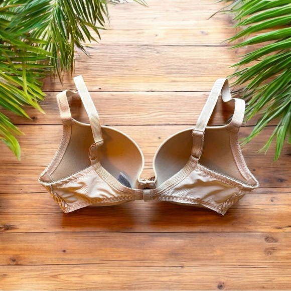 Wacoal La Femme Underwire T-Shirt Bra 853117 - 32E (US 32DD) “Naturally Nude” - Picture 5 of 11